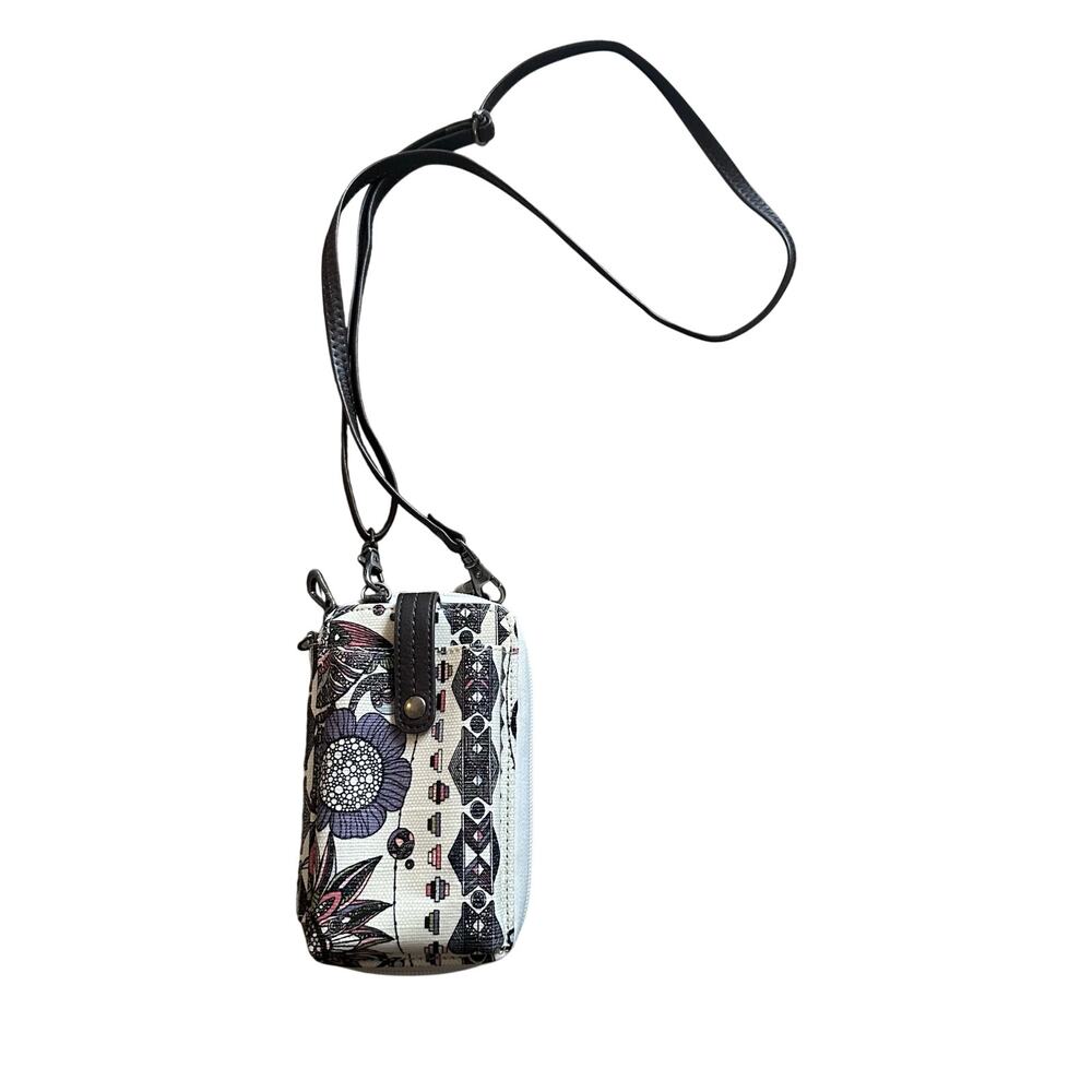 Sakroots Boho Paisley Floral Crossbody Phone Wallet